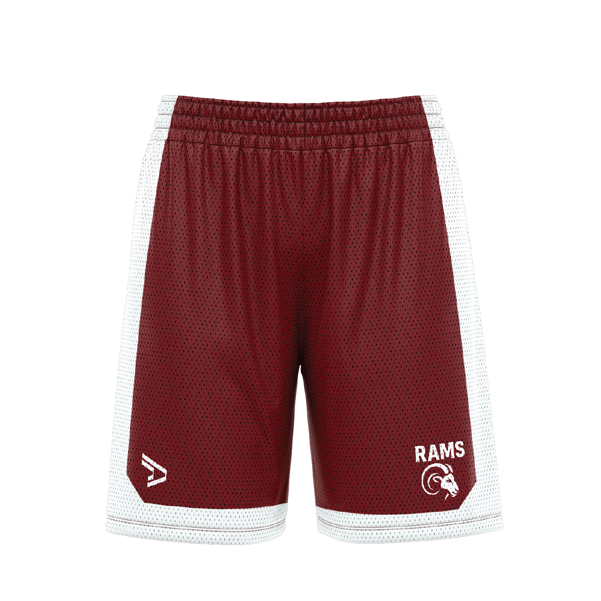 RAMS PLAYER SHORTS STRAIGHT LEG BLUE WHITE (AP250359)