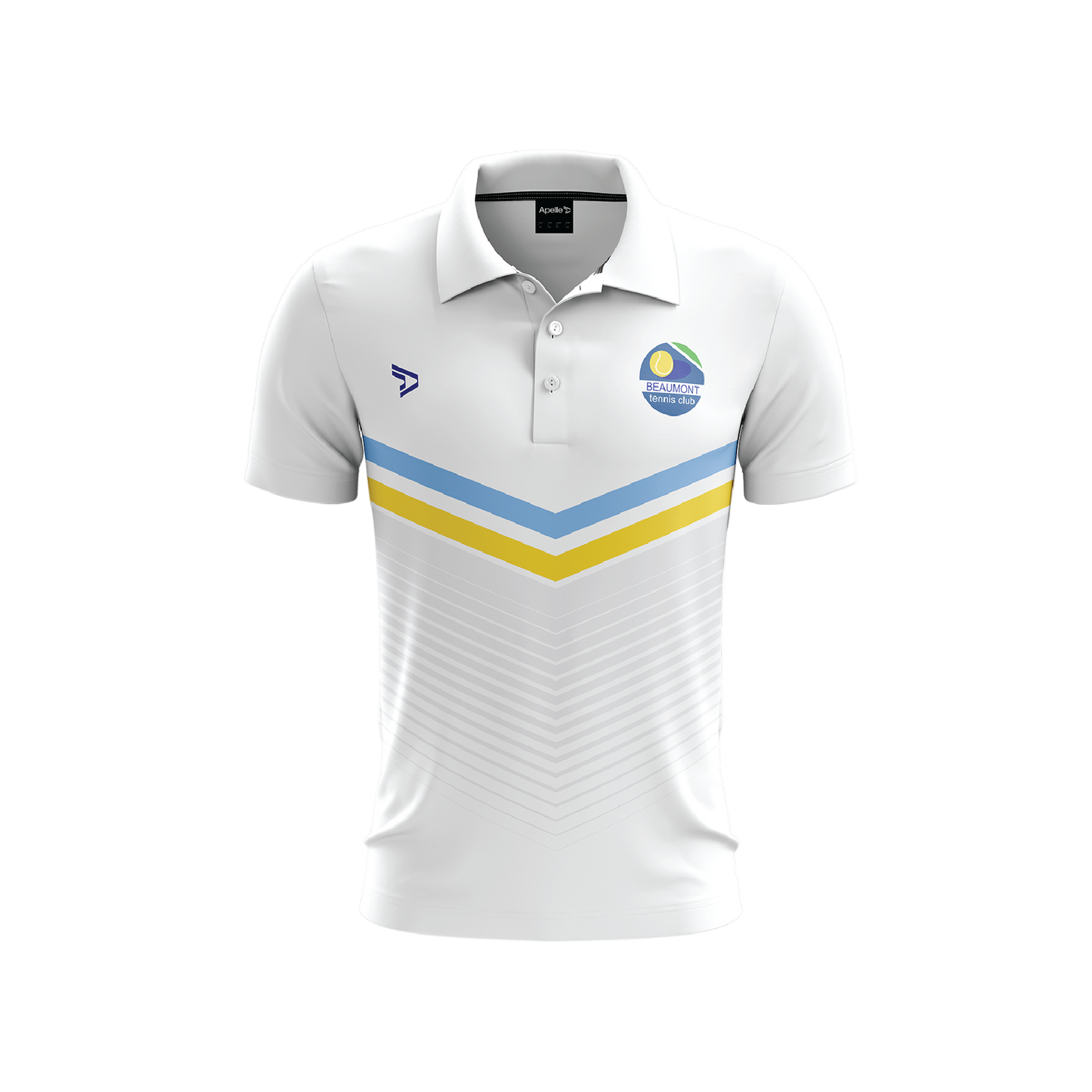 BEAUMONT TENNIS CLUB PLAYING POLO WHITE SHORT SLEEVE (AP250097)