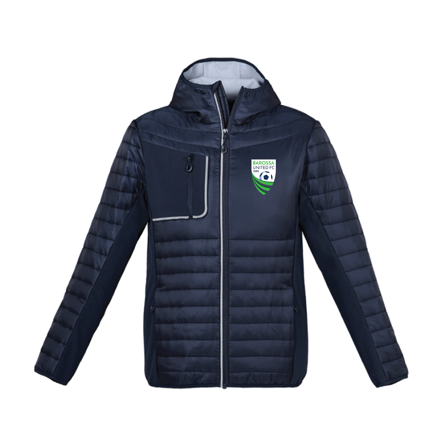 BAROSSA UNITED FOOTBALL CLUB - NAVY UNISEX PATROL JACKET
