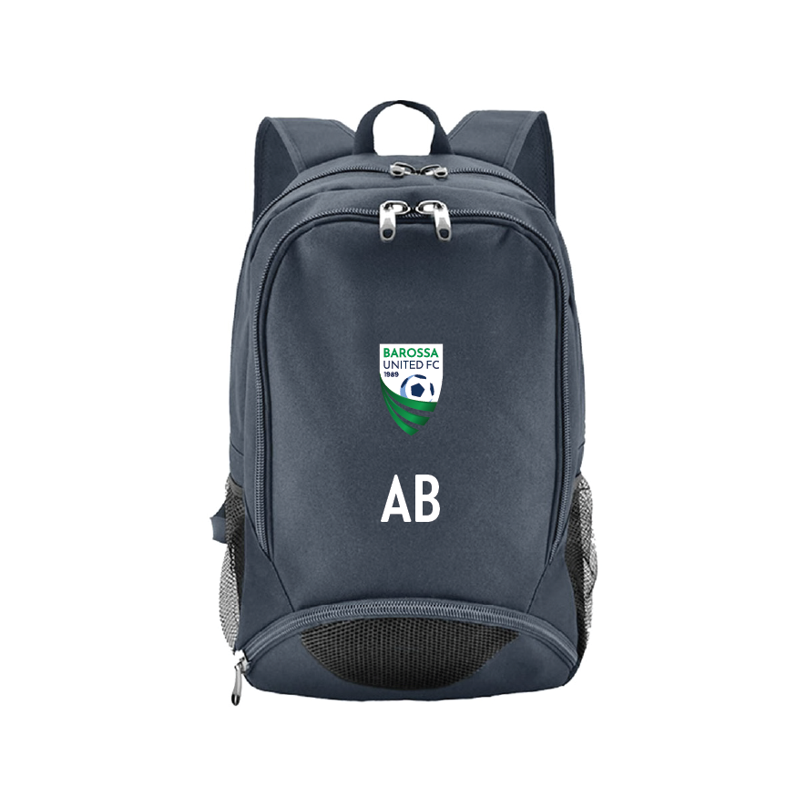 BAROSSA UNITED FOOTBALL CLUB - BACK PACK - NAVY