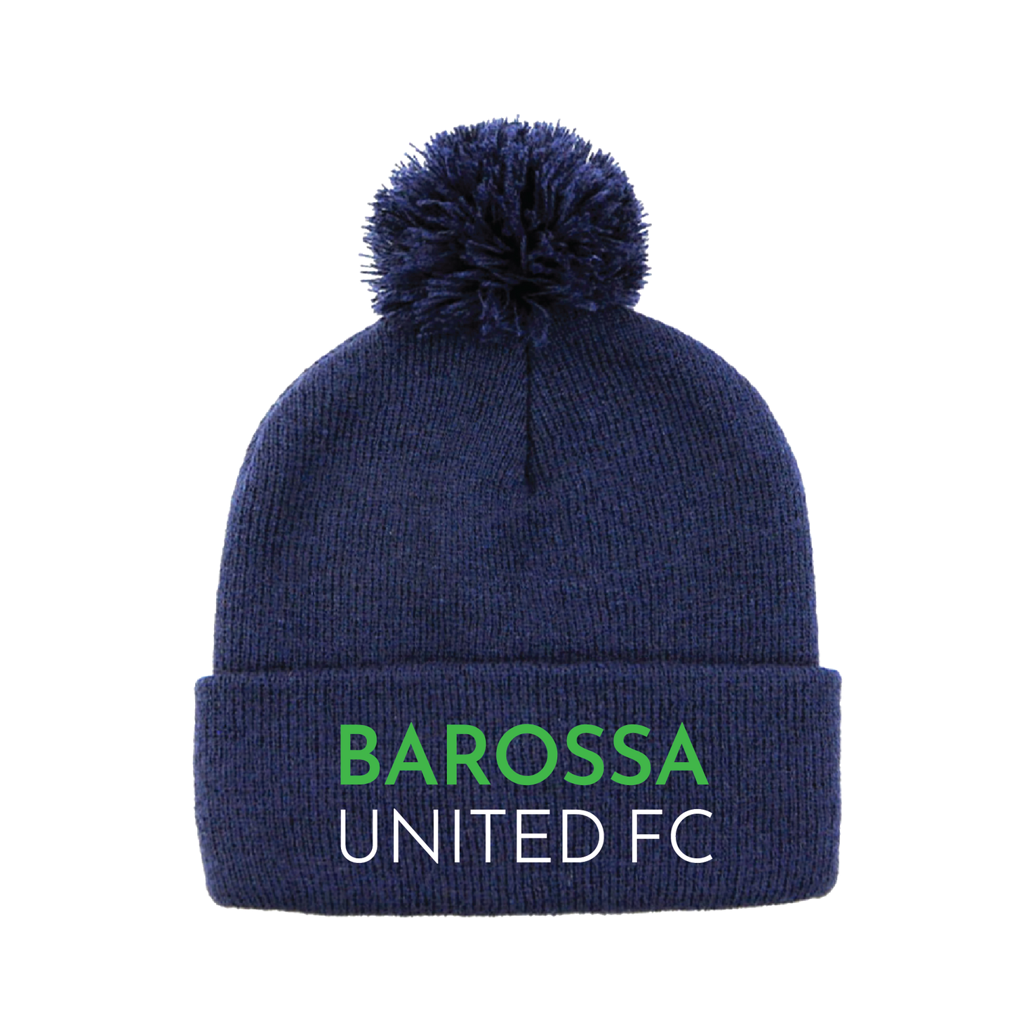 BAROSSA UNITED FOOTBALL CLUB - BEANIE BUY ONLINE OR FROM THE CLUB (AP230207)
