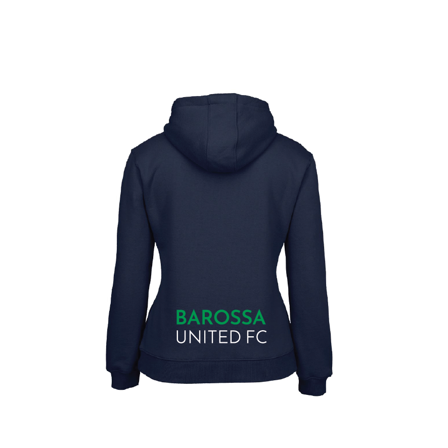 BAROSSA UNITED FOOTBALL CLUB - FLEECY HOODIE - WOMEN (AP220360)