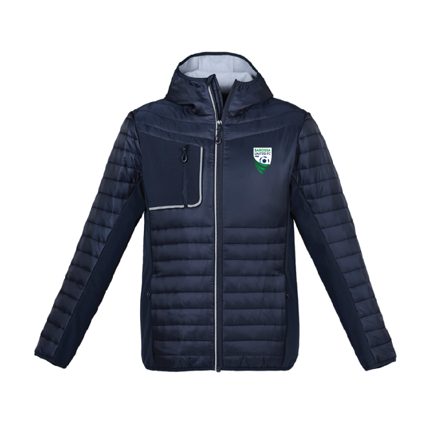 BAROSSA UNITED FOOTBALL CLUB - NAVY UNISEX PATROL JACKET (AP220359)