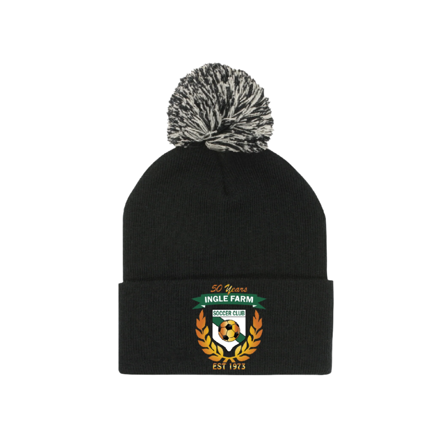 INGLE FARM SOCCER CLUB BEANIE (IN STOCK NOW)