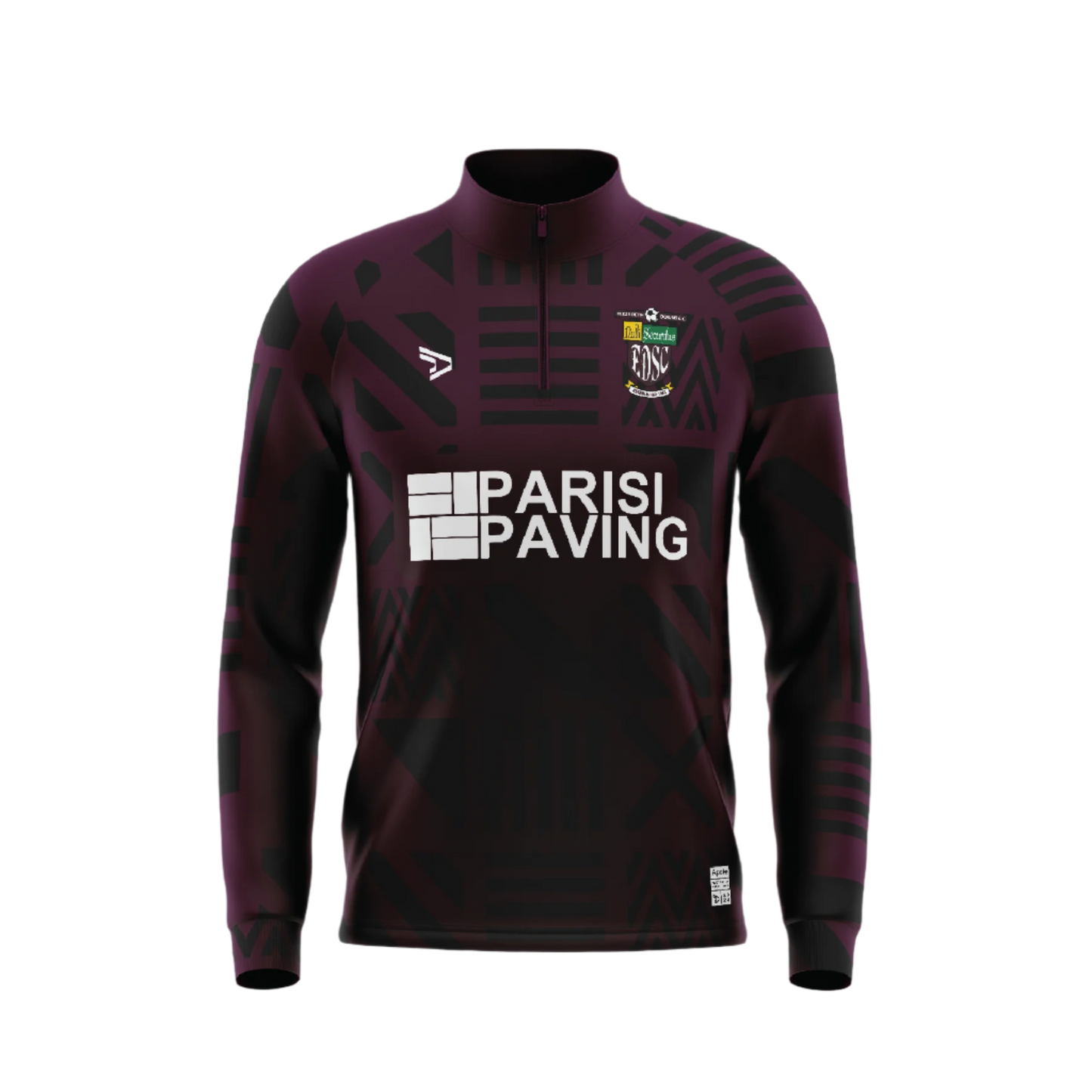 EDSC QUARTER ZIP WARM UP TOP (AP240087)