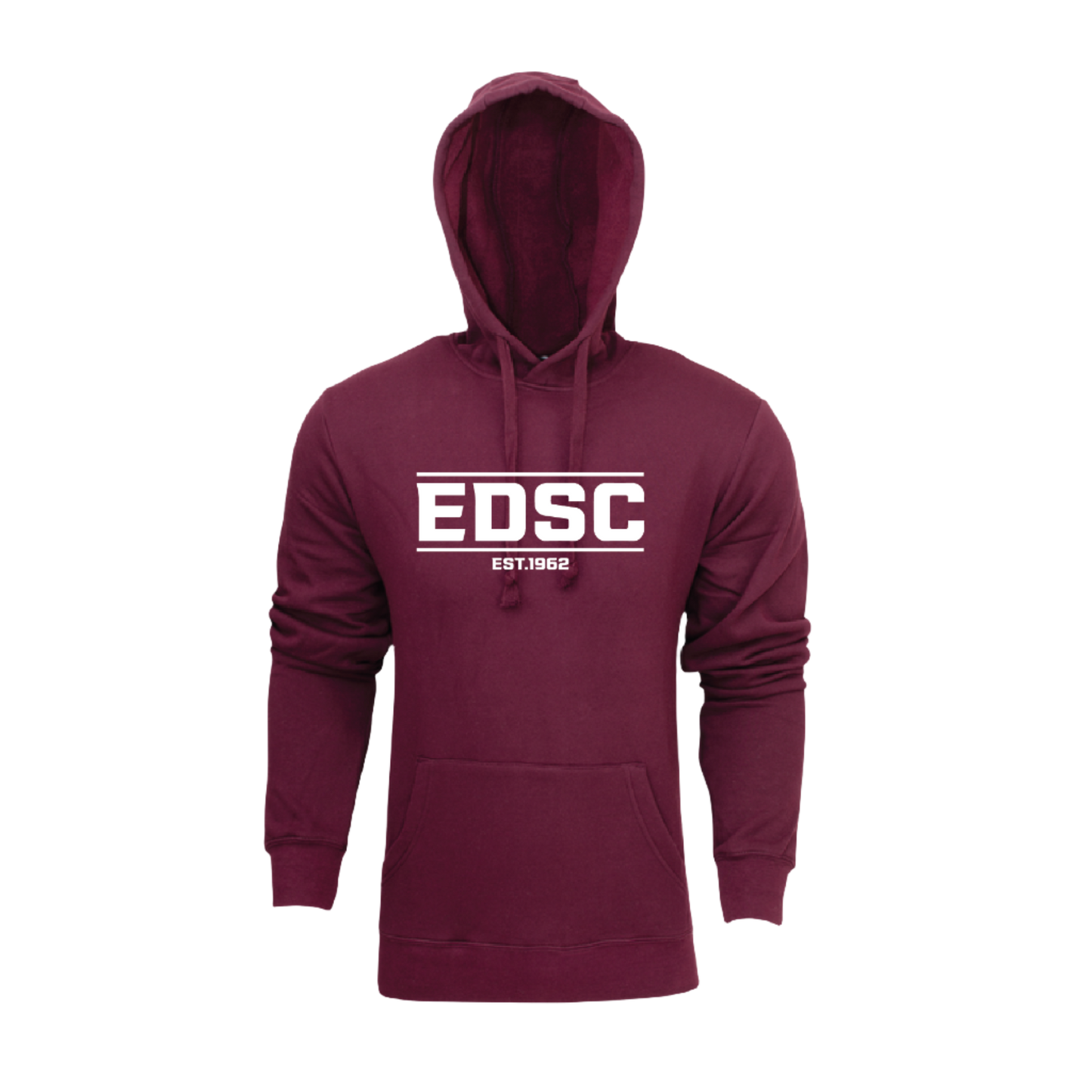 EDSC HOODED SWEAT MAROON (AP240161)