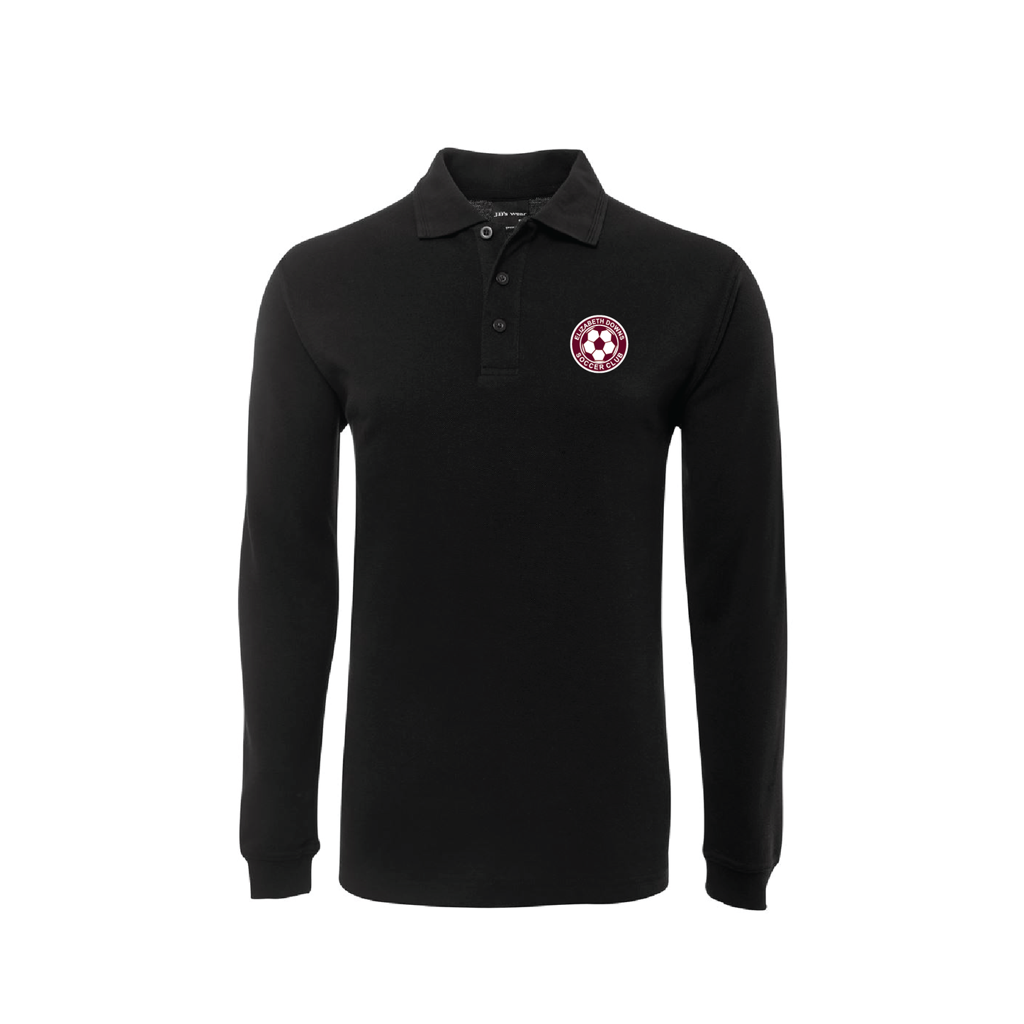 EDSC POLO LONG SLEEVE LOGO ROUND (AP240265)