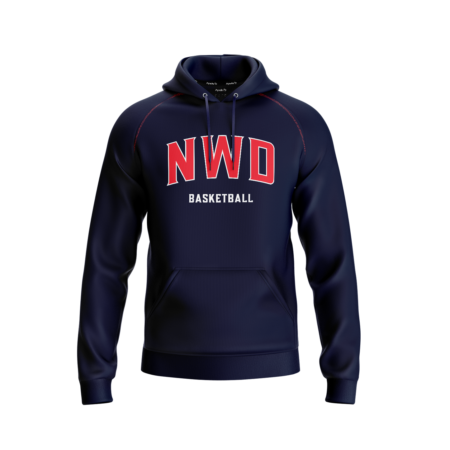 NAME ON BACK NORWOOD FLAMES HOODIE