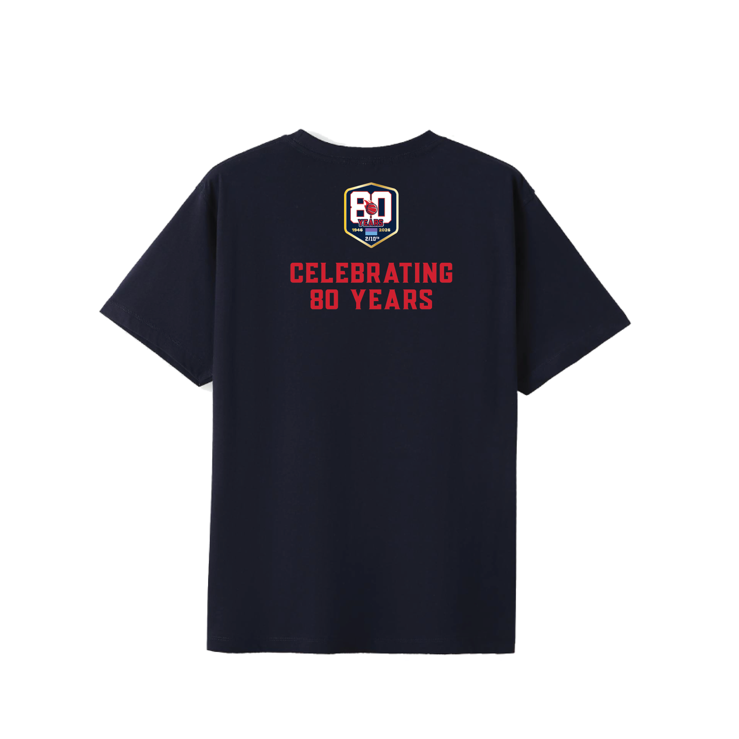NORWOOD FLAMES - 80TH ANNIVERSARY TEE NAVY (AP260069)