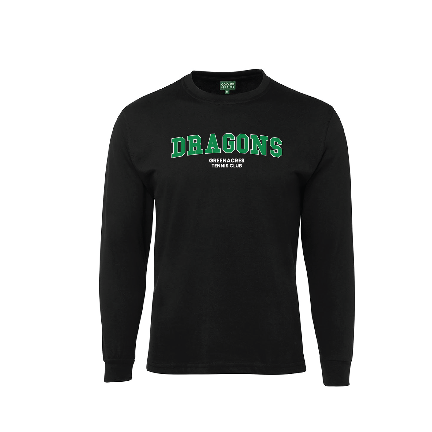 GREENACRES TENNIS CLUB COLLEGIATE TEE WOMENS LONG SLEEVE (AP240476)