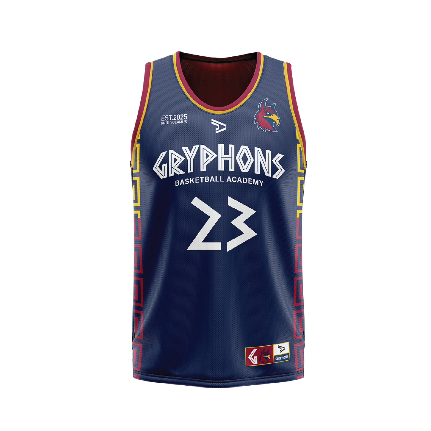 GRYPHONS BASKETBALL REVERSIBLE SINGLET (AP250572)
