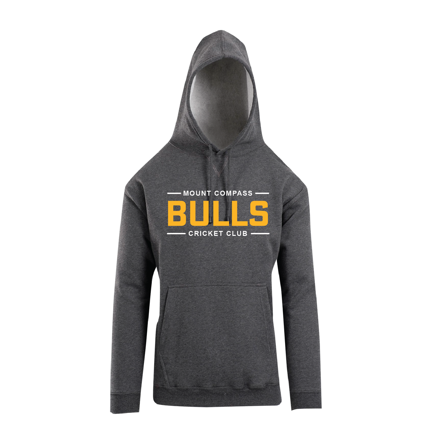 Mount Compass Cricket Club Hoodie Bulls Logo (AP230391)