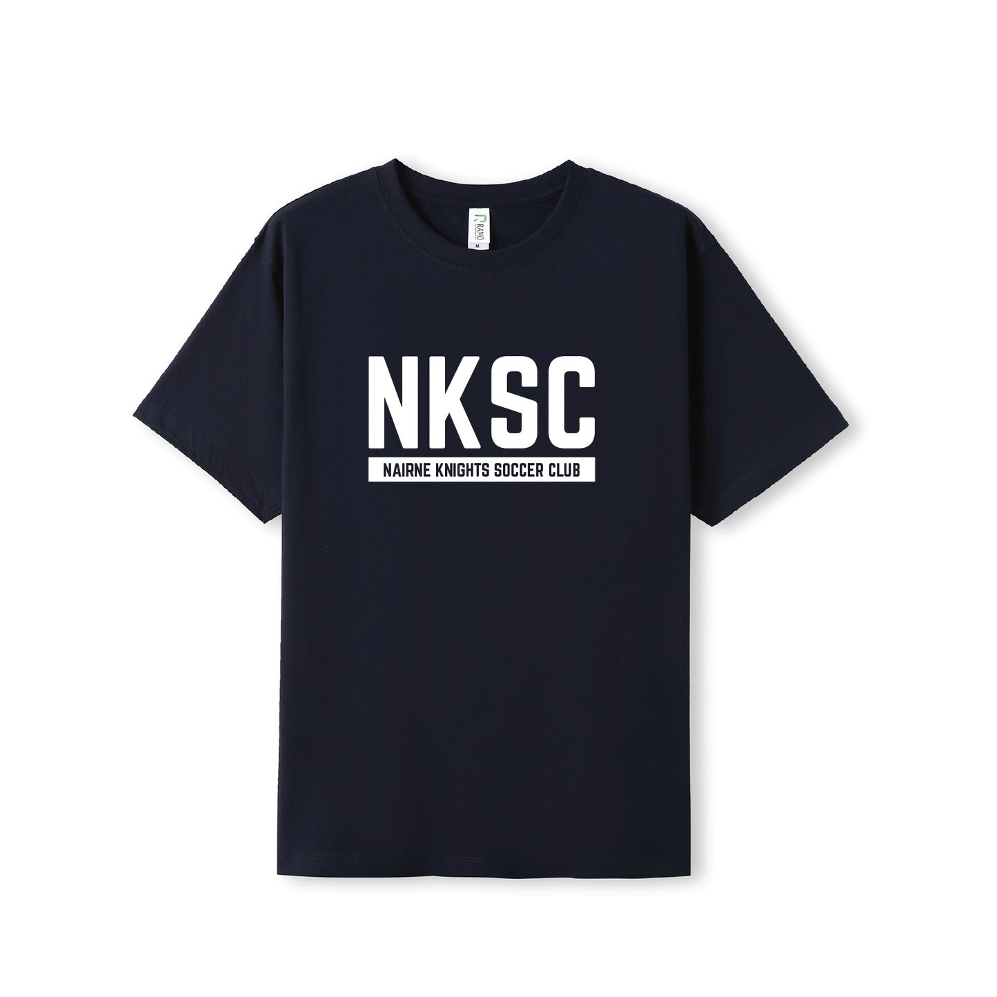NAIRNE KNIGHTS SC TEE NAVY NKSC LOGO (AP250405)