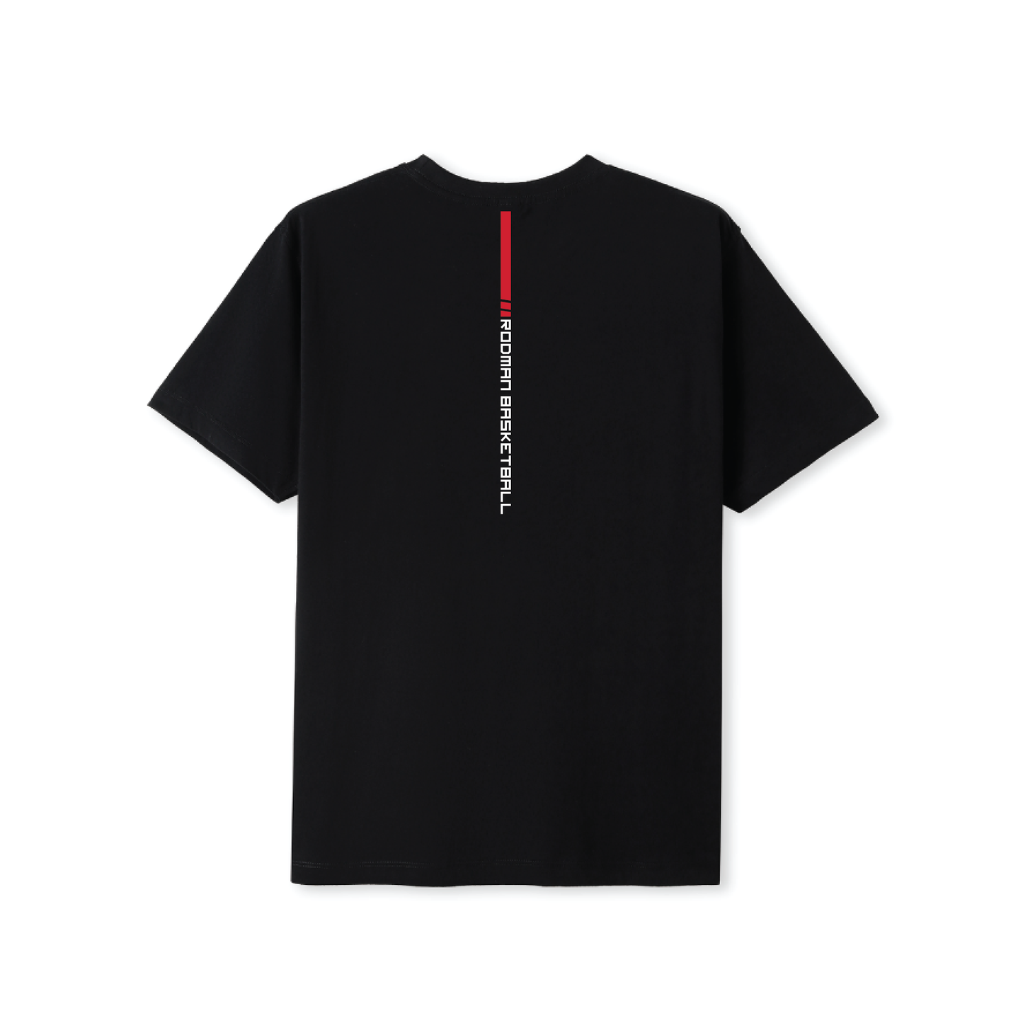 Rodman Basketball Club Tee With Round Logo Black (AP250581)