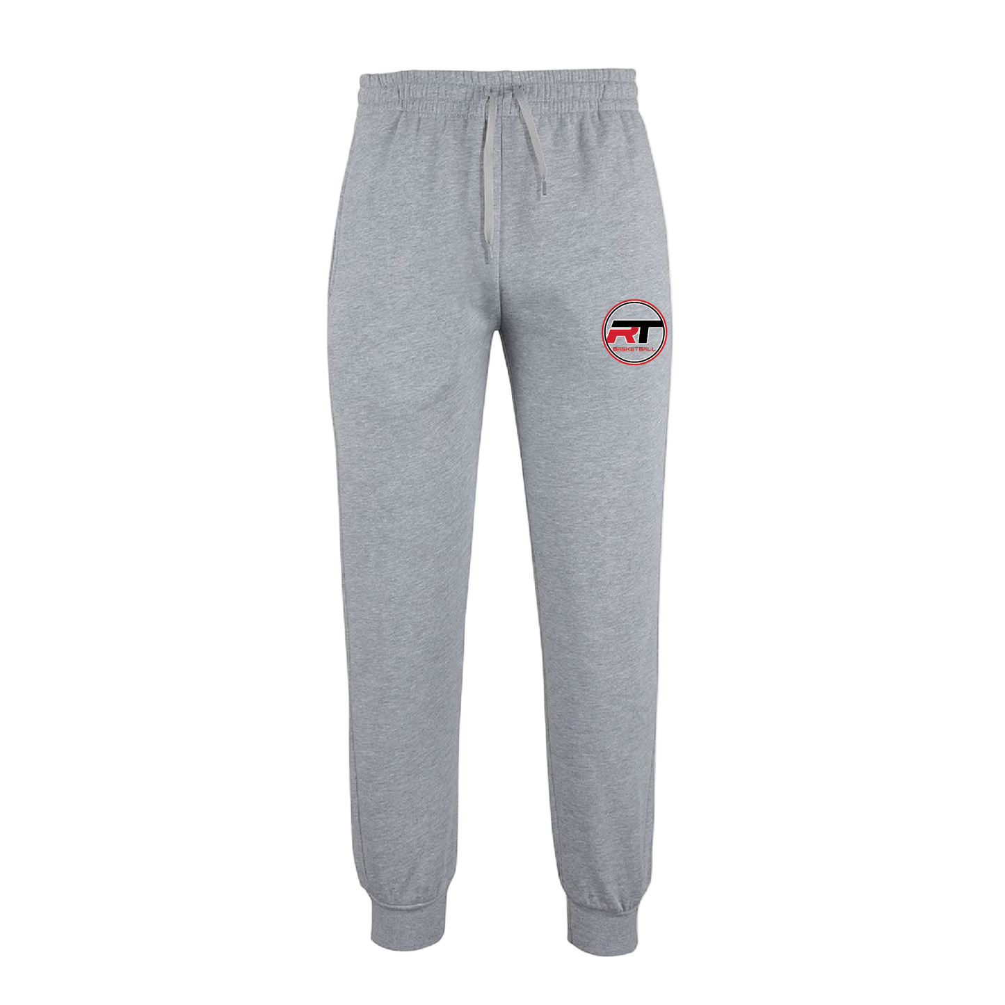 Rodman Basketball Club Fleece Track Pants with Cuff - Grey Marle (AP250493)