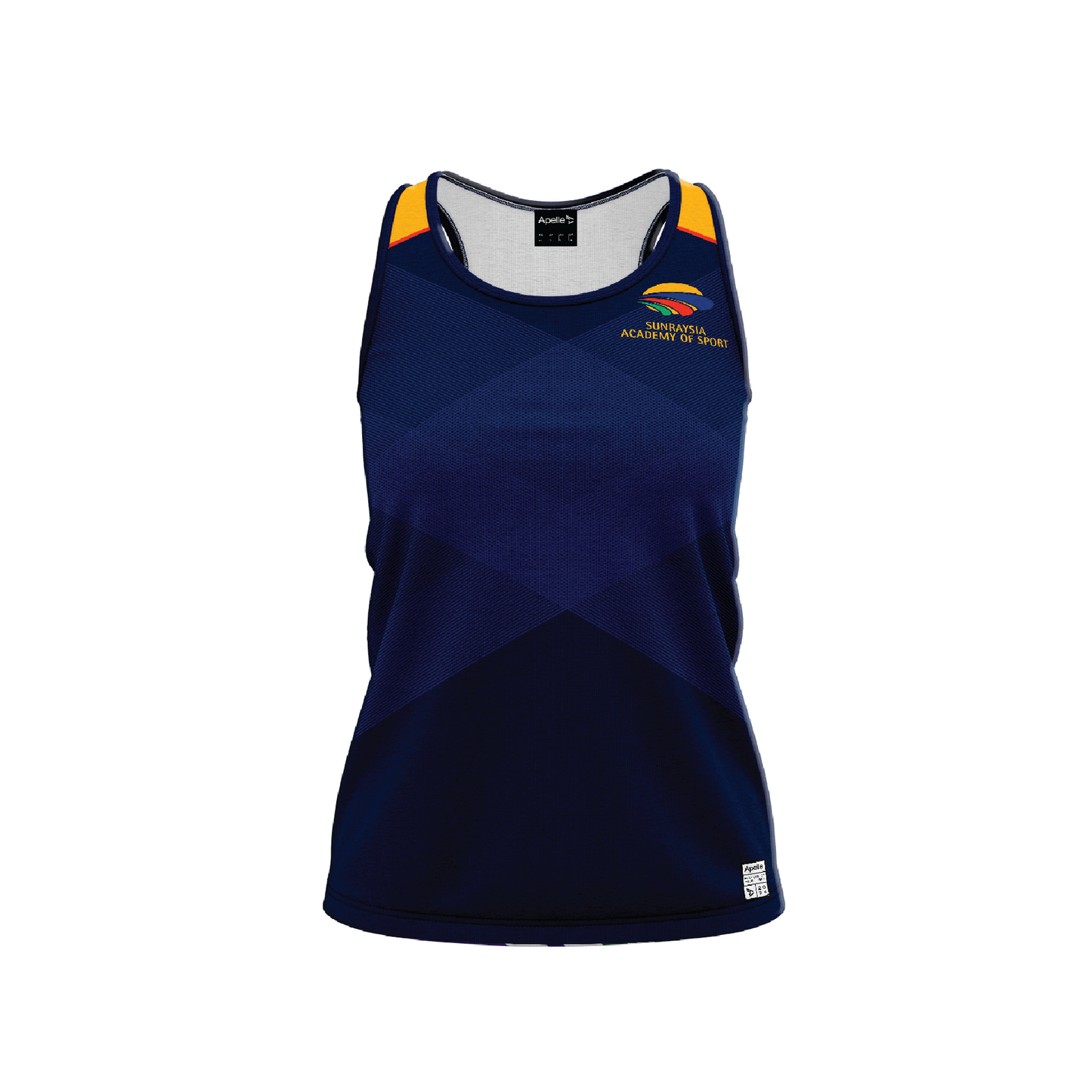 SUNRAYSIA ACADEMY OF SPORT TRAINING SINGLET - GENERAL MERCHANDISE WOMENS (AP240075)