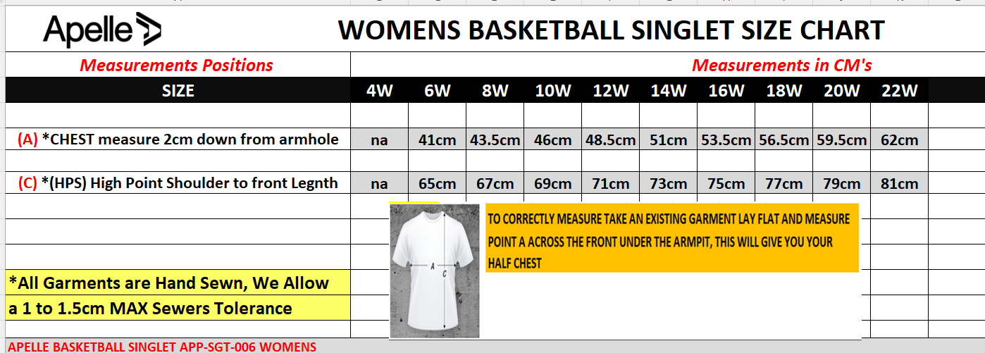 NORWOOD FLAMES CLUB PLAYER AWAY SINGLET 6 WEEKS FOR DELIVERY (AP230004)