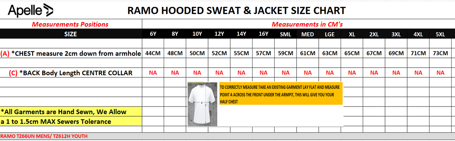 ADELAIDE TAEKWONDO ACADEMY HOODIE BLACK - ATA TEXT LOGO (AP240049)