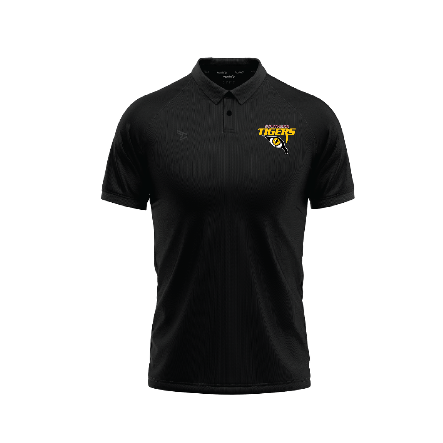 SOUTHERN TIGERS PREMIUM BLACK POLO (AP250175)