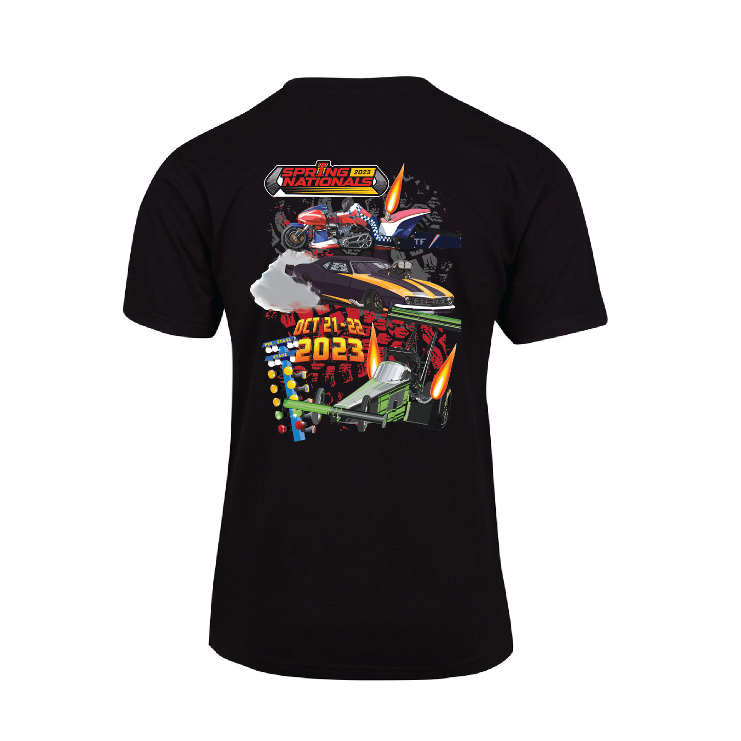 SPRING NATIONALS TEE BLACK - MENS