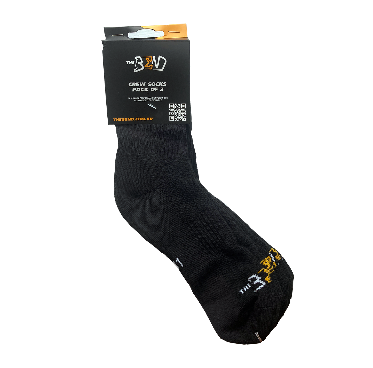 Accessories - Socks - The Bend - Unisex - Black
