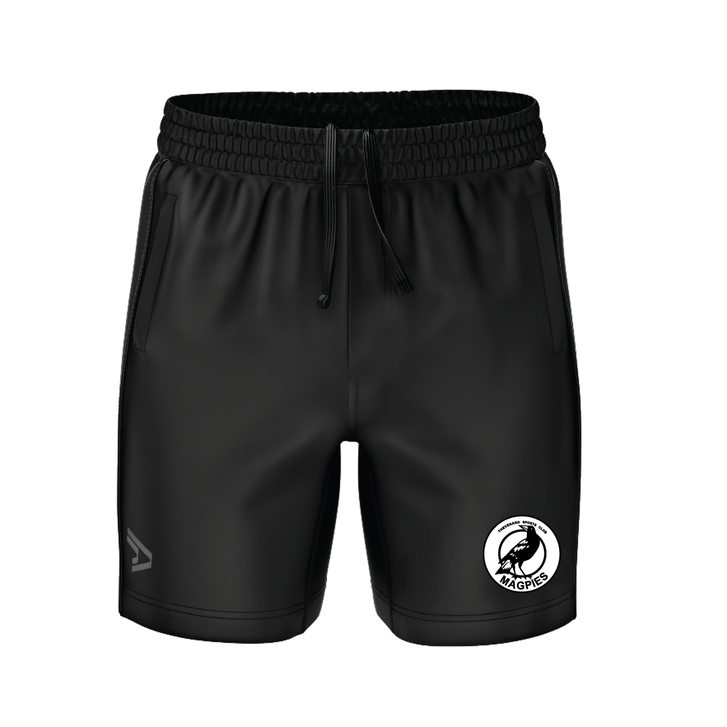 THEVENARD SPORTS CLUB CASUAL SHORT - BLACK (AP230226)