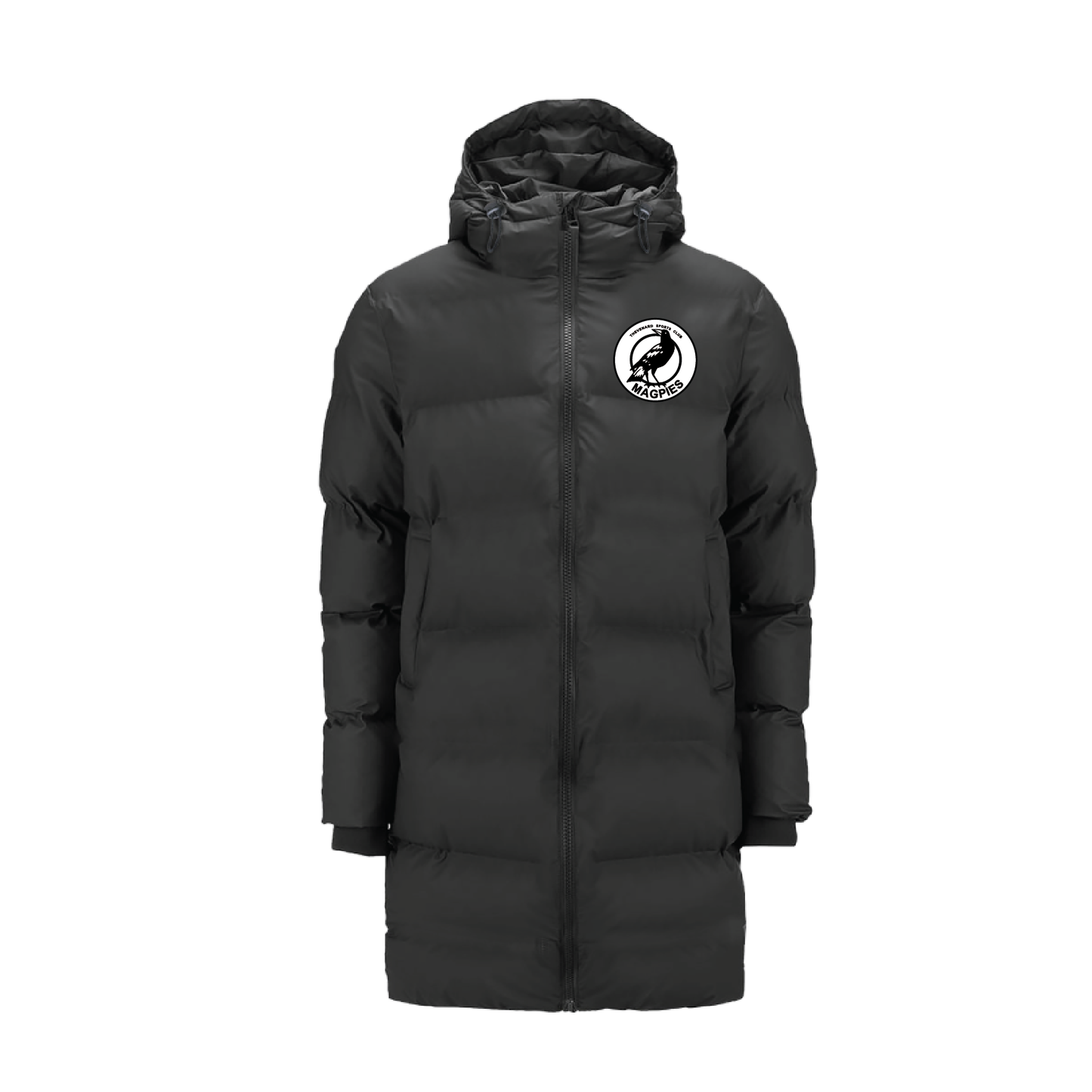 THEVENARD SPORTS CLUB COACHES LONG LINE PUFFER JACKET