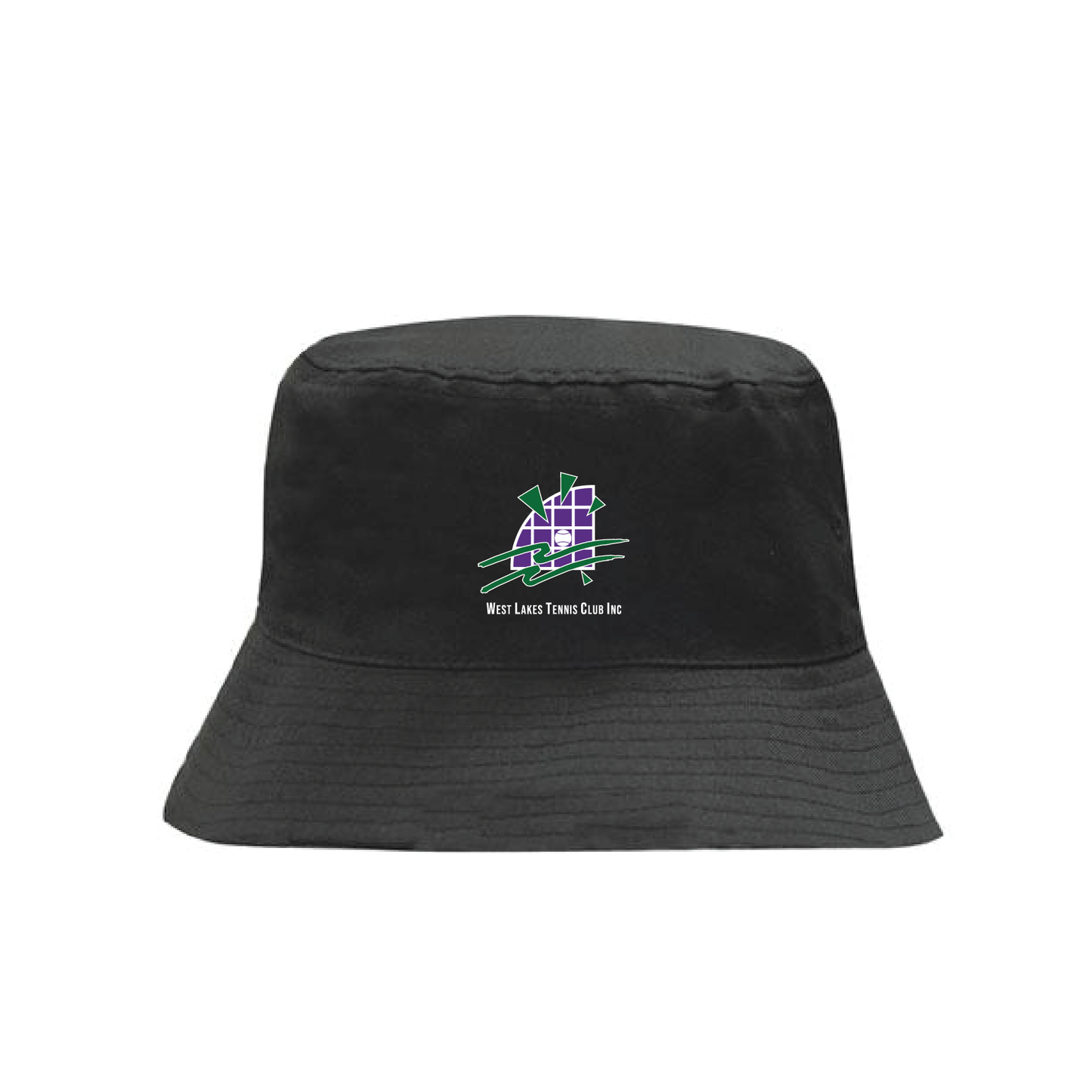 WEST LAKES TENNIS CLUB BUCKET HAT - BLACK
