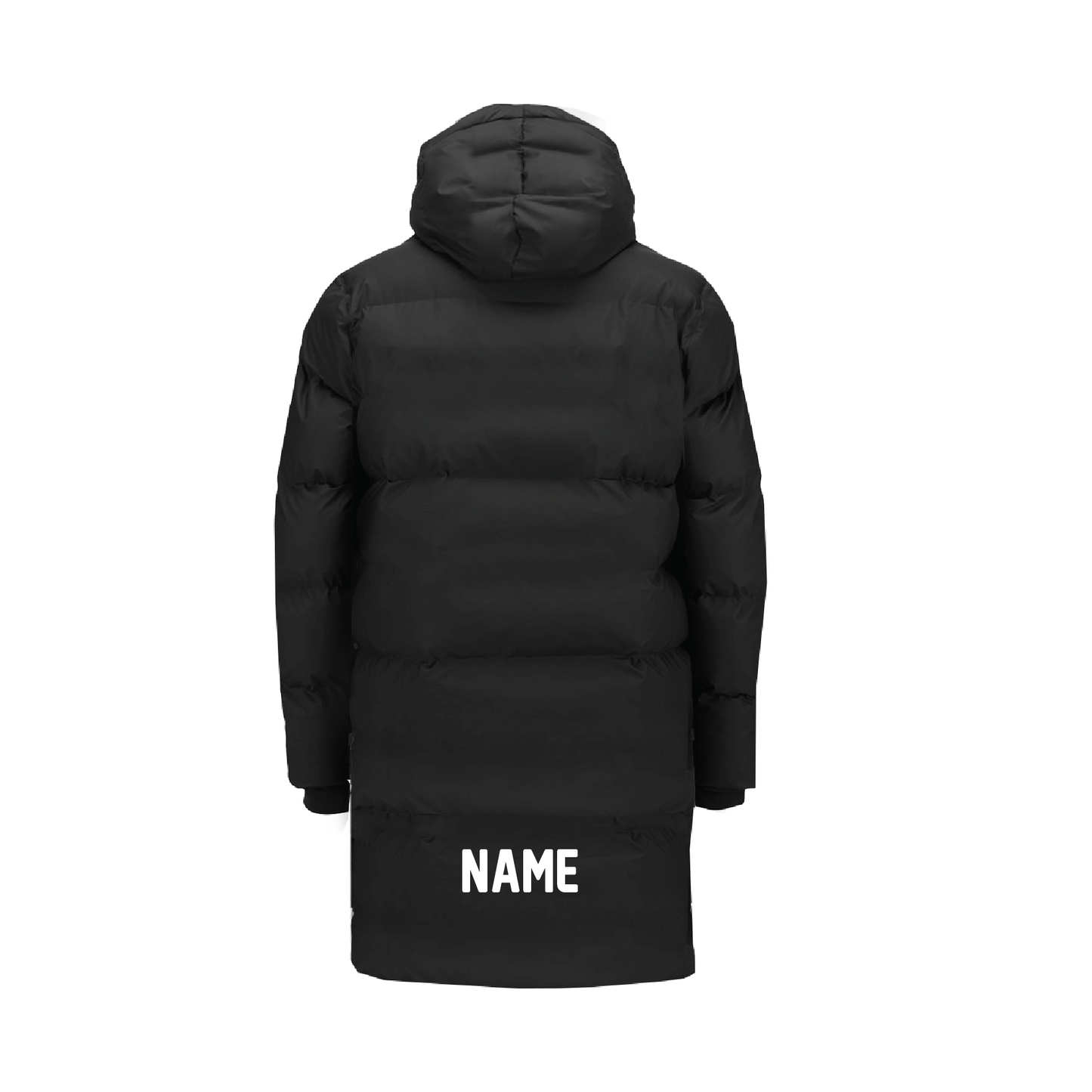 WHYALLA CROATIA PUFFER JACKET LONG LENGTH with Back Name (AP250166)