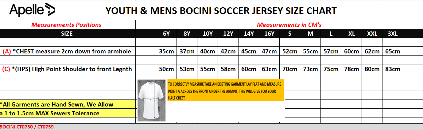 McLAREN DISTRICT SOCCER CLUB - TRAINING SHIRT (AP260011)