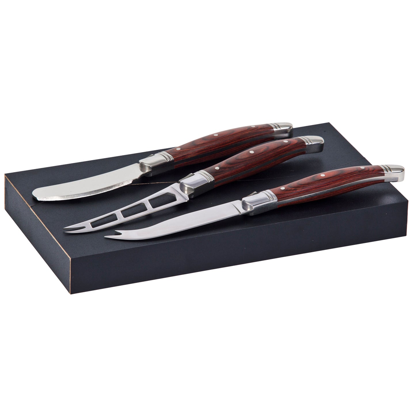 Bordeaux Cheese Knife 3 pcs Set (POBCK)