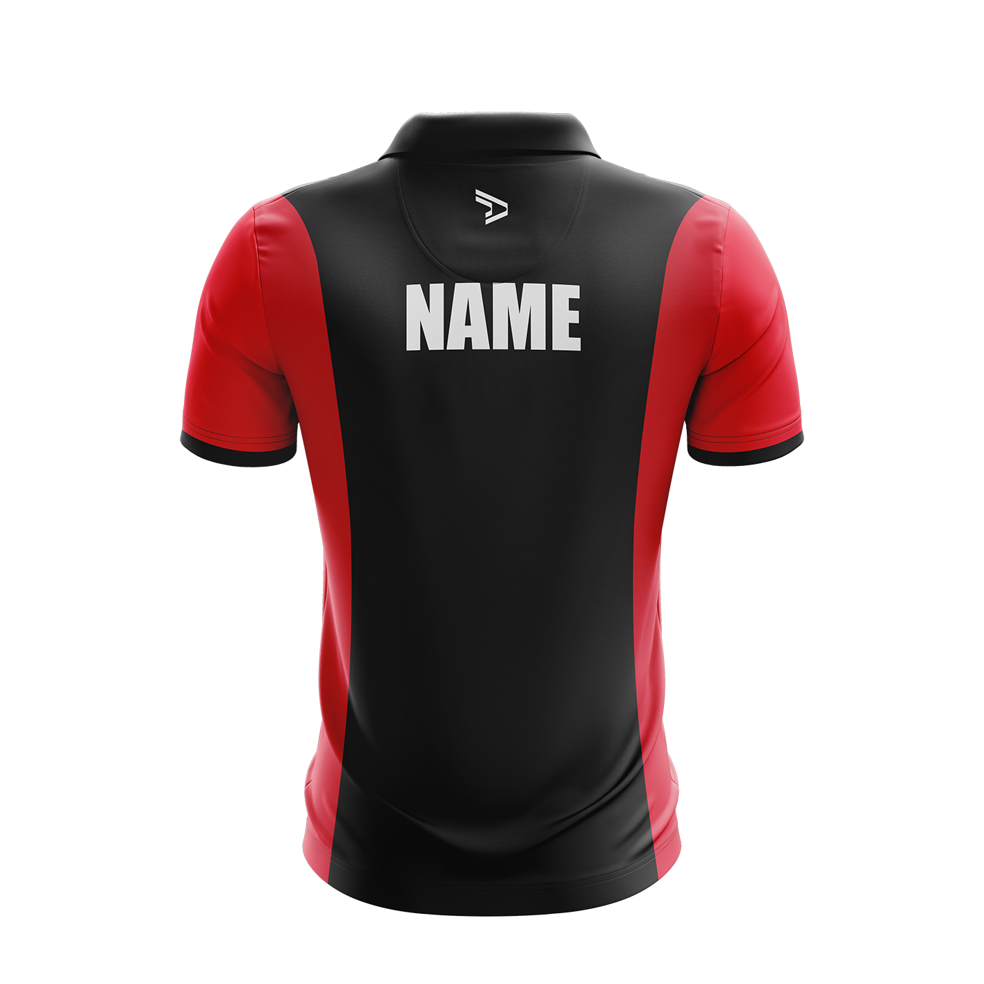 Tea Tree Gully Tennis Club Polo - Red & Black Men's Youth