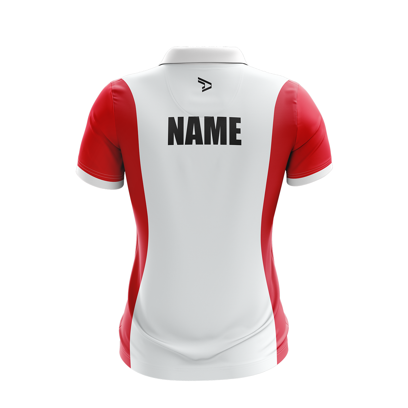 Tea Tree Gully Tennis Club Polo - Red & White Women's (AP230183-W)
