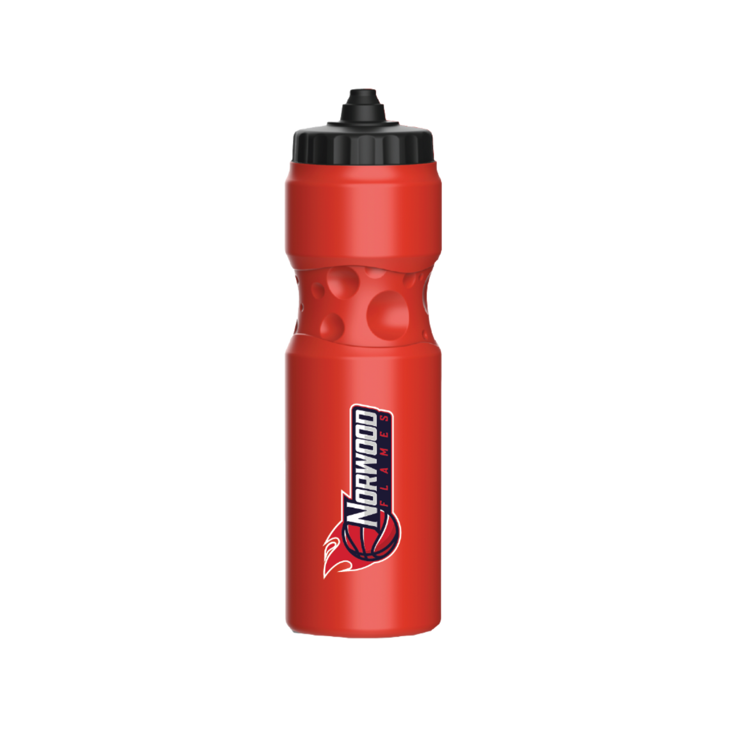 NORWOOD FLAMES DRINK BOTTLE WITH SURE SHOT LID (AP220433)
