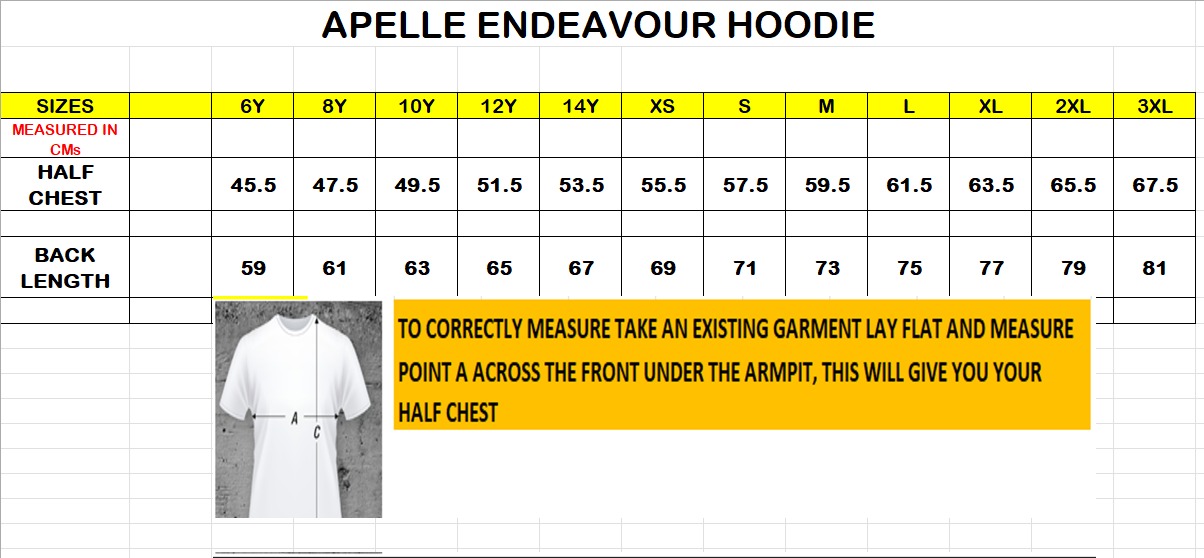 NORWOOD FLAMES - CLUB HOODED SWEAT (AP220427)