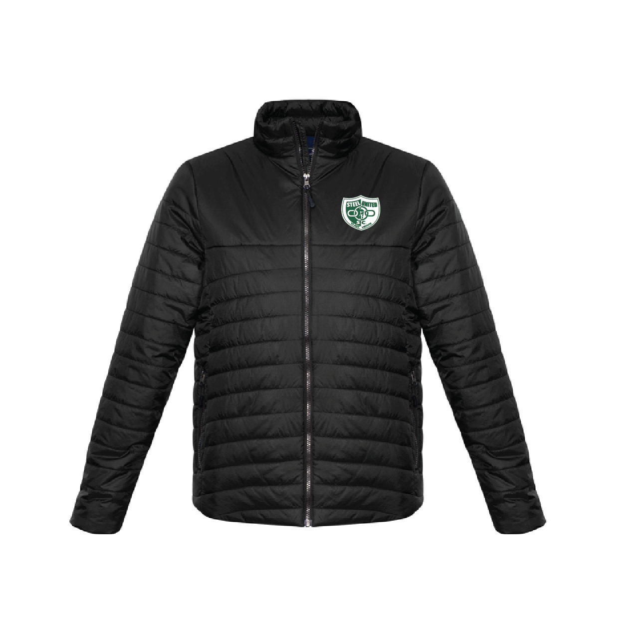 STEEL UNITED CLUB PUFFER JACKET (AP220081)