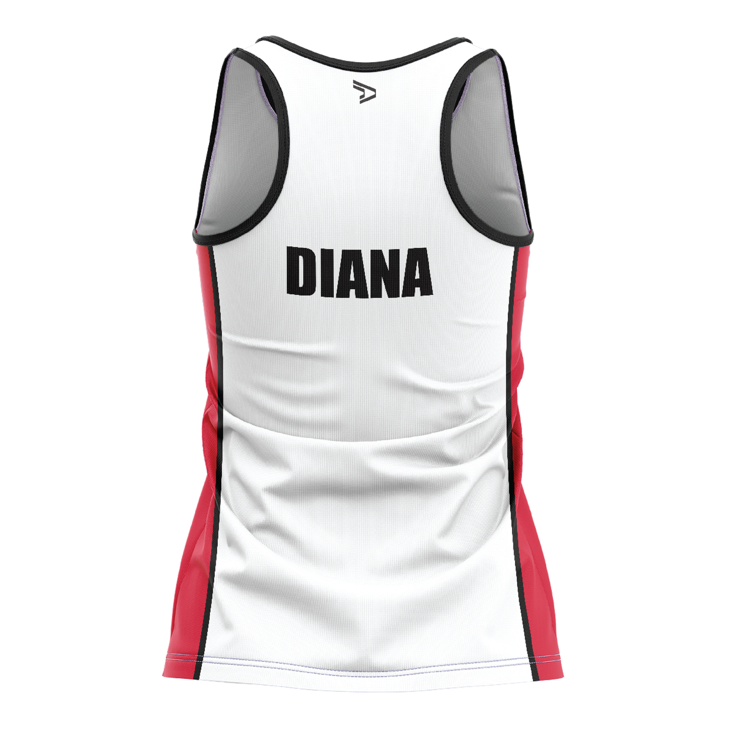Tea Tree Gully Tennis Club Singlet - Red & White Women's