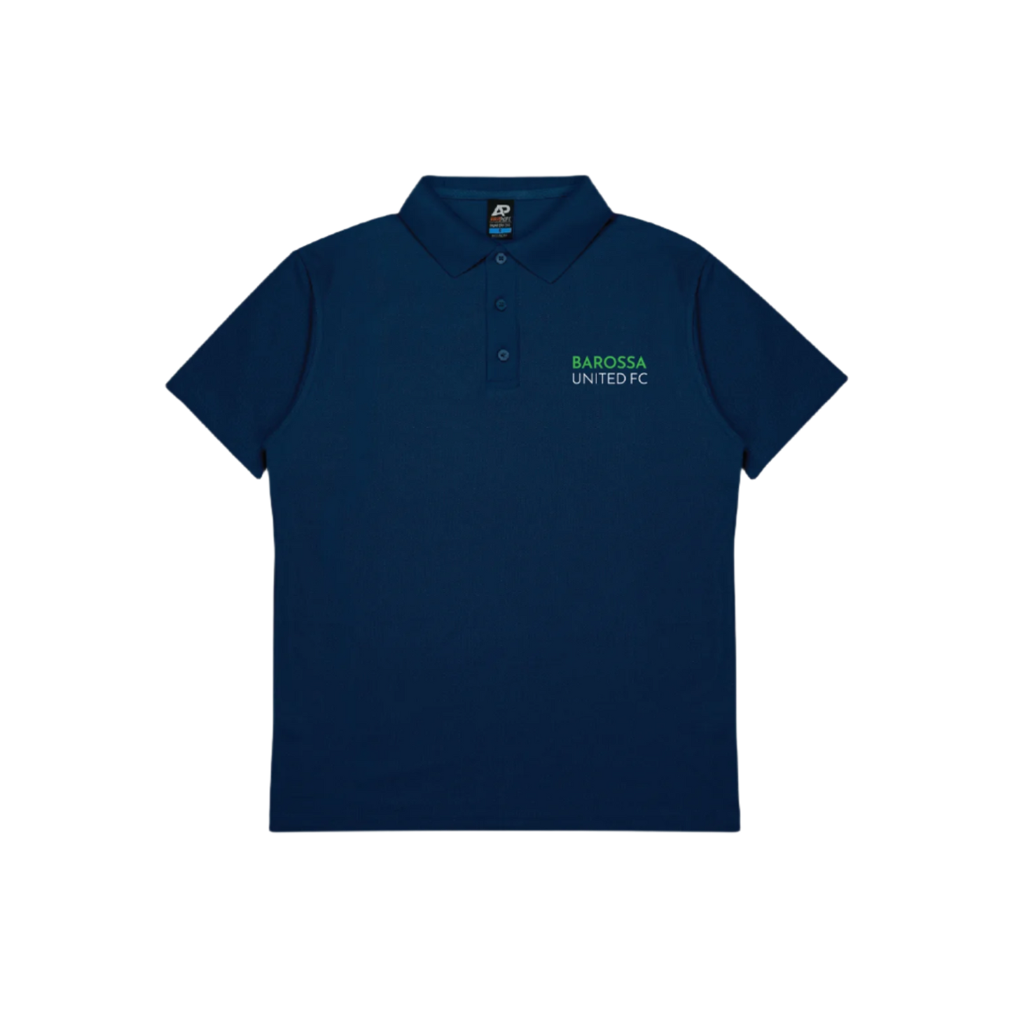 BAROSSA UNITED FOOTBALL CLUB - POLO SHIRT (LACHLAN) - NAVY (AP250025)