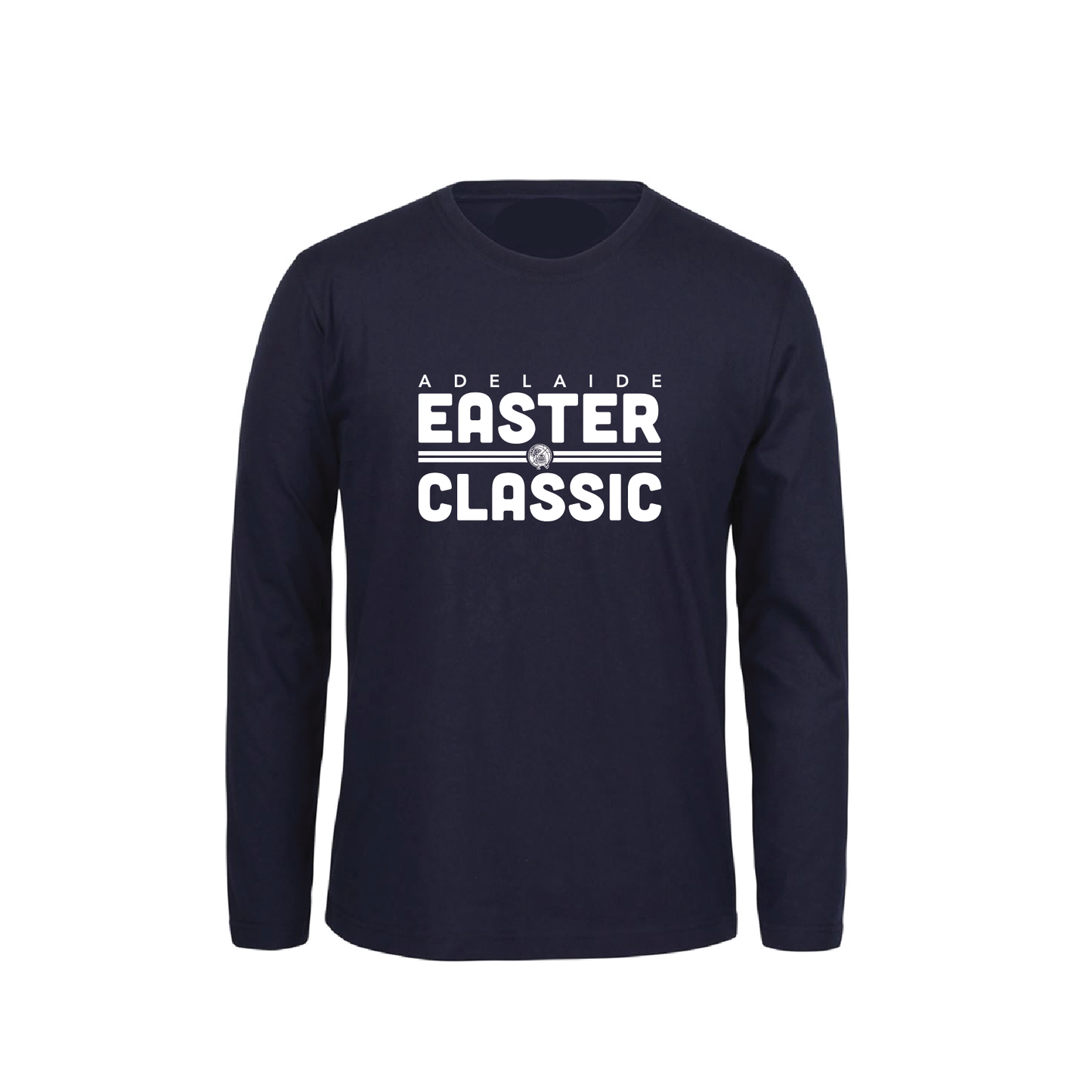 EASTER CLASSIC 2025 TEE L/S NAVY FRONT LOGO # 2 (AP240542)