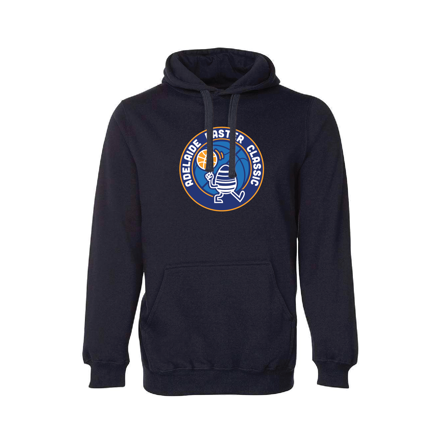 EASTER CLASSIC 2025 HOODED SWEAT NAVY FRONT LOGO # 1 / PARTICIPATING CLUB NAMES ON BACK