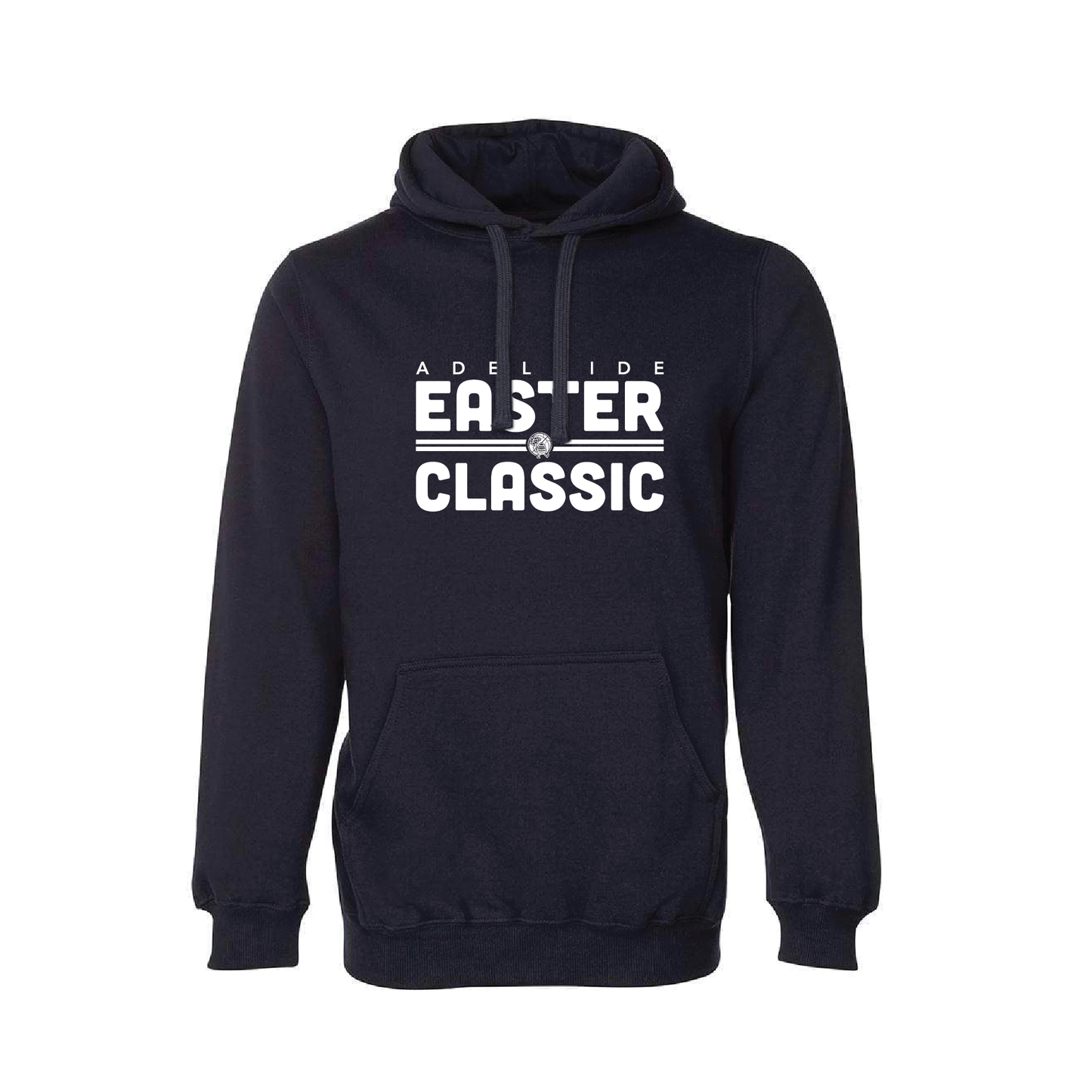 EASTER CLASSIC 2025 HOODED SWEAT NAVY FRONT LOGO # 2 (AP240548)