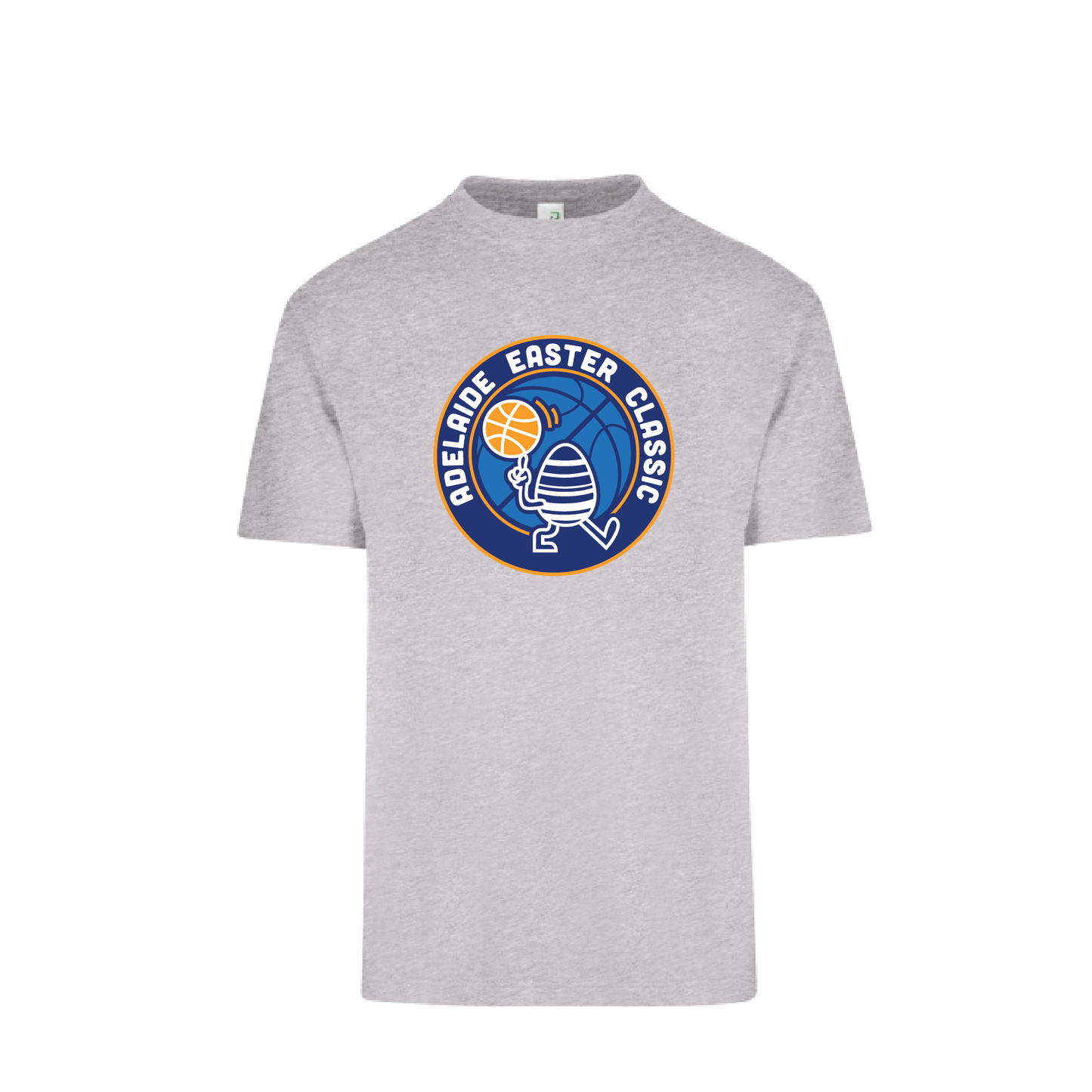 EASTER CLASSIC 2025 TEE S/S GREY MARLE FRONT LOGO #1 (AP240535)