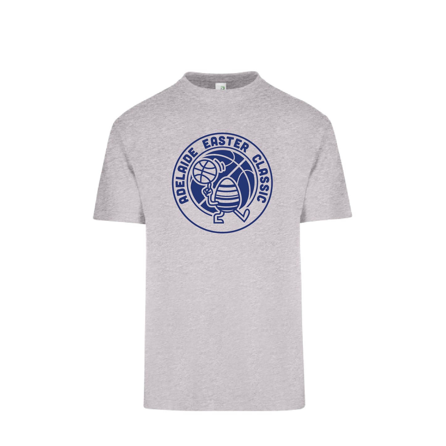 EASTER CLASSIC 2025 TEE S/S GREY MARLE FRONT LOGO # 3 (AP240537)