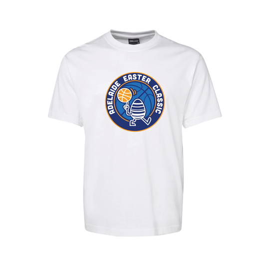 EASTER CLASSIC 2025 TEE S/S WHITE FRONT LOGO # 1 (AP240538)