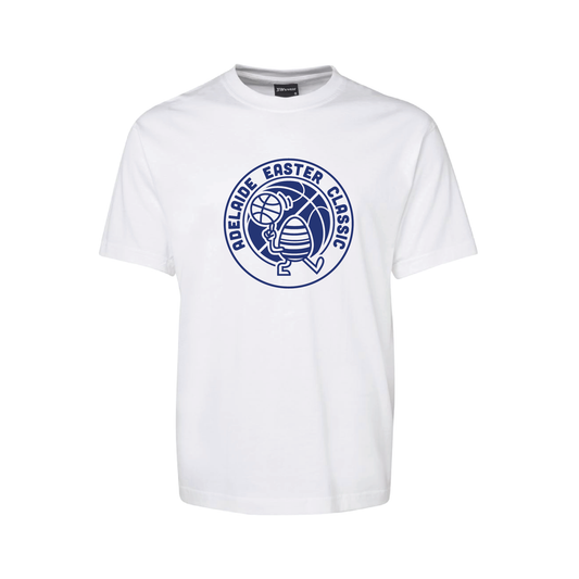 EASTER CLASSIC 2025 TEE S/S WHITE FRONT LOGO # 3 (AP240540)