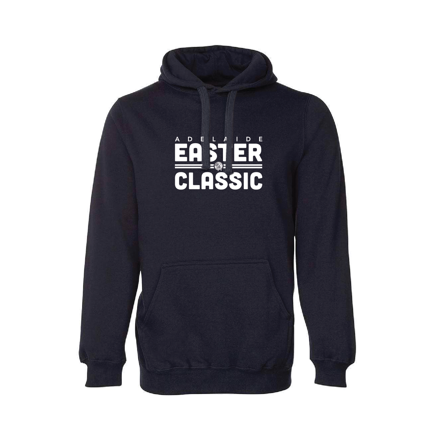 EASTER CLASSIC 2025 HOODIE NAVY #2 TEAM & PLAYER NAMES ON BACK (MIN QTY 8+ITEMS) COMBINATION PACK