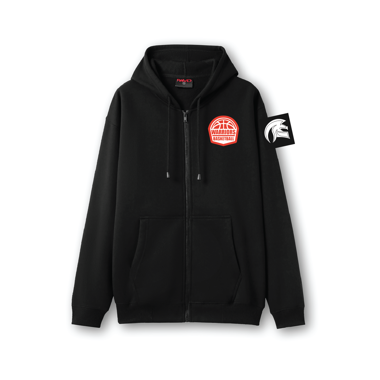 WARRIORS BASKETBALL CLUB ZIP HOODIE (AP260267)