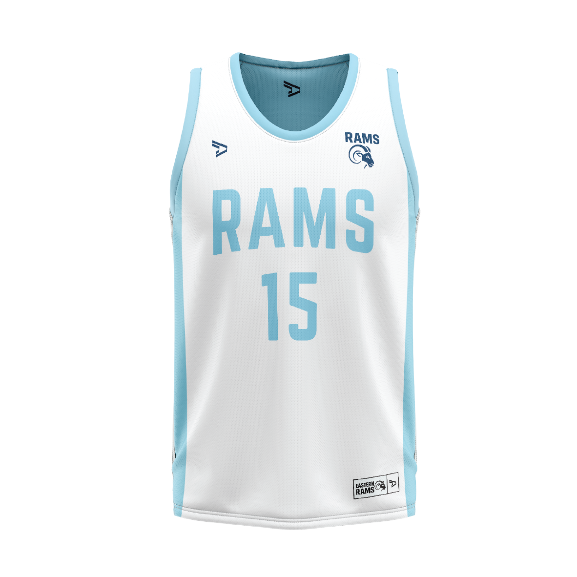 RAMS PLAYER SINGLET REVERSIBLE WHITE/BLUE (AP250351)