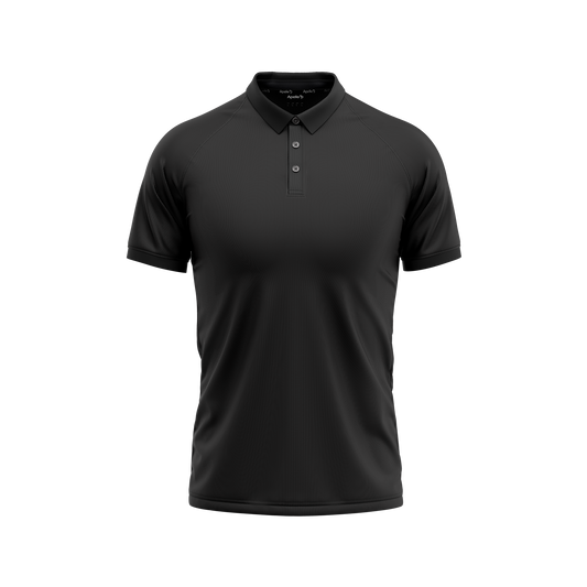 APELLE  PREMIUM BLACK POLO