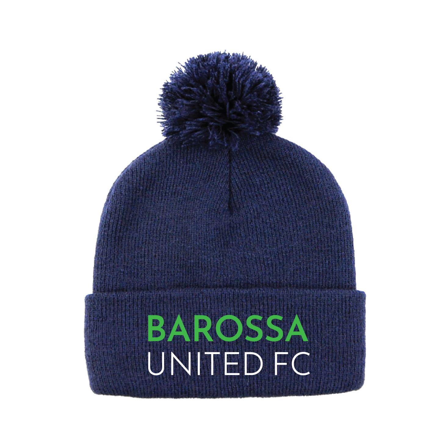 **PURCHASE FROM CLUB ROOMS ONLY **BAROSSA UNITED FOOTBALL CLUB - BEANIE